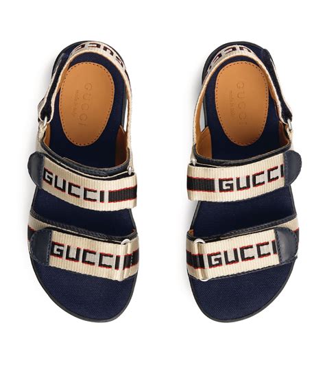 boys gucci sandals|Gucci kids sandals sale.